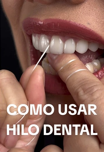 Cómo usar hilo dental para combatir el mal aliento