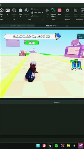 I Broke The Game With This Move! #trending #roblox #funny #robloxstudio #scripting #memes #fyp