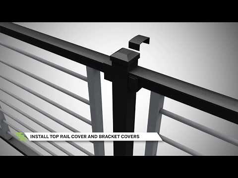 Installing Trex Signature Rod Rail: Horizontal Configuration | Trex - YouTube