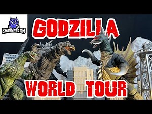 Godzilla RISE OF THE NEW EMPIRE- Godzilla vs Gigan -Epic Battle World Tour 8 [Stop Motion Animation]