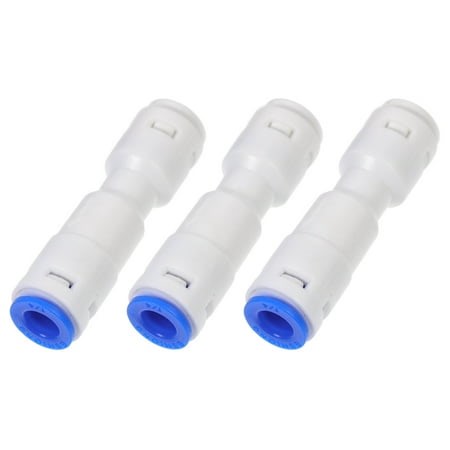 3pcs Quick Connector Water Tube Pipe Fitting Kit For Water Purifiers Filters 1/4 Check Valve - Walmart.ca