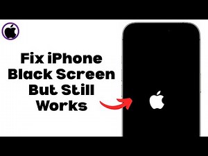 How To Fix iPhone Black Screen But Still Works - Full Guide