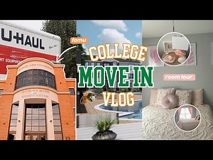 HBCU COLLEGE MOVE IN DAY VLOG: packing, shopping, room tour | ♡ FAMU