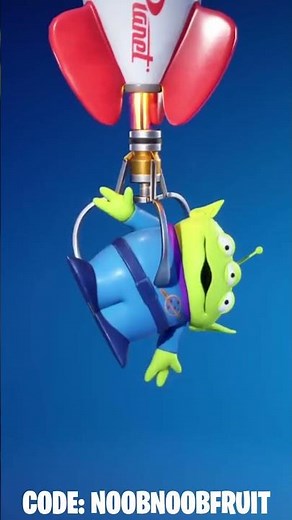 CHOSEN ONE Emote Showcase ft. Toy Story Alien | Fortnite x Toy Story #short