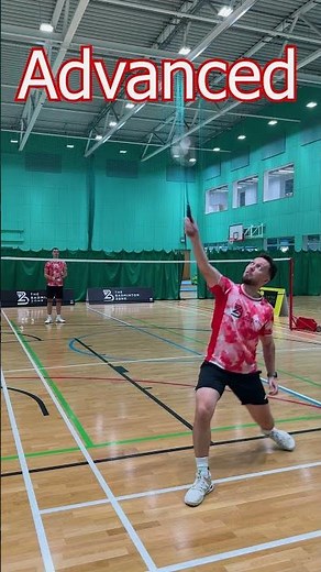 Backhand straight drop - Basic vs Advanced