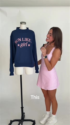 Introducing the Run Like a Girl mockneck by @nico !!! Sold in an oversized fit in sizes S/M/L! Launching 1/31.