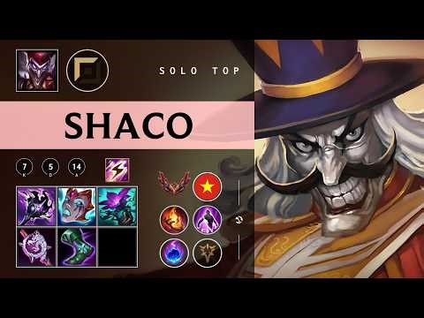 Shaco Top vs Malphite - VN Grandmaster Patch 26.03