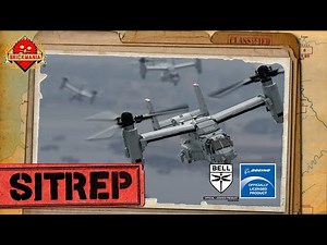 Complete V-22 Osprey™ Custom Military LEGO Build!