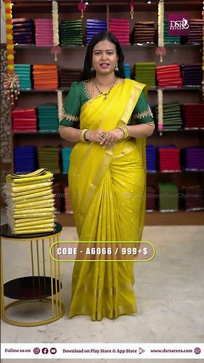 Semi Mysore Crepe Silk Sarees | DSR Sarees | Booking : -9443143352 | : www.dsrsarees.com