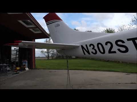 Landing gear swing, Cessna 210 REVIEW: The new "Supreme Swing" portable hydraulic mule