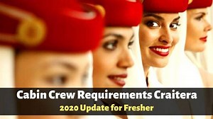 Cabin Crew Requirements Criteria As Fresher [2026 Update]