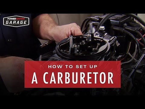How To Set Up A Carburetor