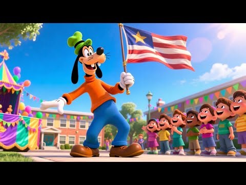 🎈 Mickey Mouse & Goofy ’s Mega School Parade Adventure! 🎈