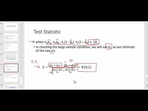 Comparing Two Proportions Hypothesis Test and Confidence Interval