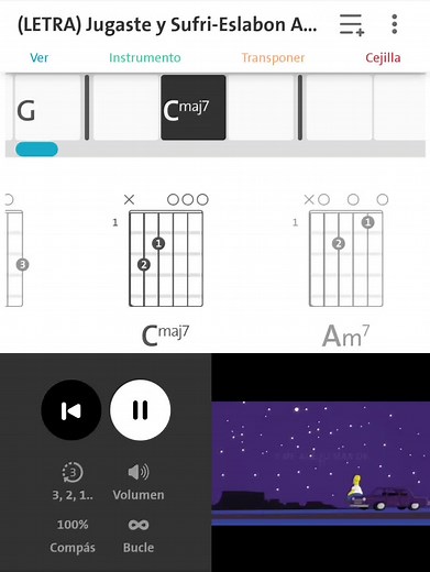 Jugaste y sufrí: Acordes de guitarra para aprender