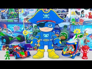 PJ Masks : 95 min Compilation - Satisfying Unboxing Power Heroes Hero Robot Playset (ASMR)