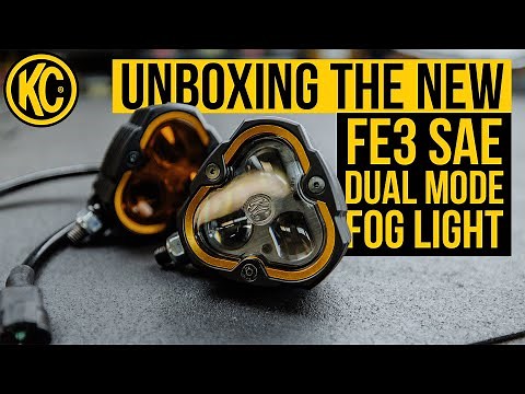 KC HiLiTES® FLEX ERA® 3: Dual Mode SAE LED Light Pods - Street Legal AND Off Road Fog Lights In One!