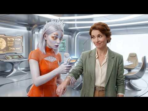 The Galactic Healer Scanned a Human Woman, Then Asked About the Metal in Her Blood