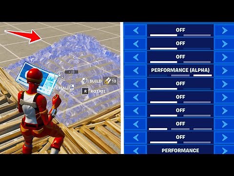 How To Get BUBBLE WRAP BUILDS in Fortnite Chapter 3! (Fortnite Performance Mode Fix)