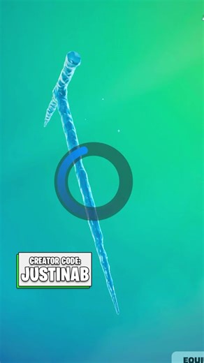 *RARE* Icicle pickaxe in the Fortnite Item Shop! #fortnite