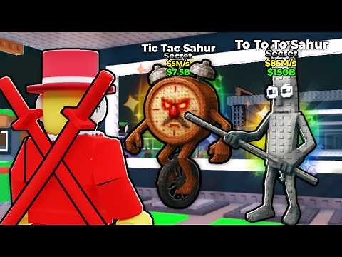 First To Unlock NEW SECRET To To Sahur in Steal A Brainrot!