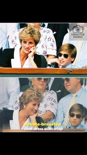 4.8K views · 835 reactions | “Princess Diana at Wimbledon 1994 ✨ Royal Style & Courtside Elegance” . . . . #PrincessDiana #Wimbledon1994 #RoyalStyle #DianaSpencer #CourtsideElegance #PrinceWilliam #PeoplesPrincess #TimelessFashion #IconicDiana #RoyalEvents #BlackCoatDress #VintageRoyal #RoyalGrace #DianaLegacy #TennisRoyal #viralvideoシ #fblifestyle | Forgotten Frames | Facebook