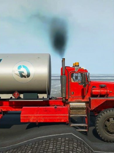 Truck vs Speed Bumps With Extreme Broken Road Snowrunner Gameplay Ep01 #snowrunner #truck #mud