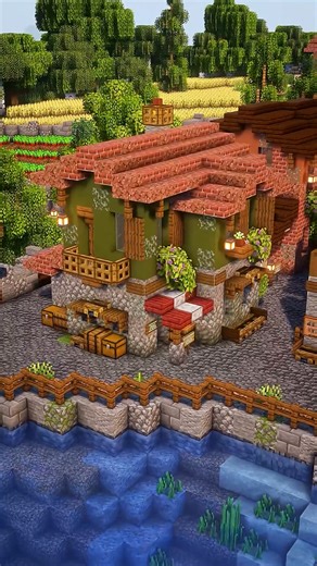 A small Minecraft build with Italian style