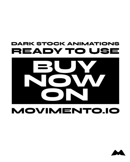 Dark stock animated videos for music, visuals and edits