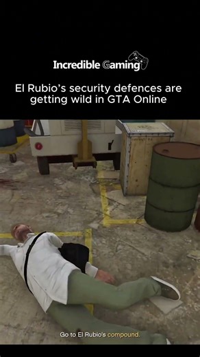 el rubio’s security is officially unhinged #gtaonline
