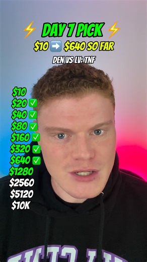 Dan Bacon on Instagram: "Broncos vs Raiders Week 10 🚨 #nfl #football #fyp #nflpicks #foru #nflbets Raiders vs Broncos Picks TNF Week 10 Week 10 Thursday Night Football Brock Bowers"