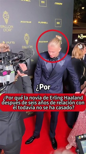 ¿Por qué la novia de Erling Haaland no se ha casado tras seis años?