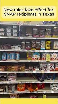 New rules take effect for SNAP recipients in Texas