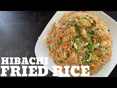 Hibachi Fried Rice on the Camp Chef griddle