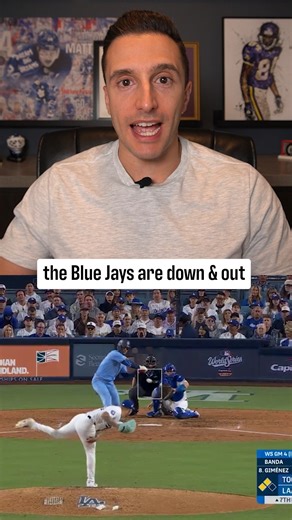 62K views · 897 reactions | The Blue Jays tie the World Series with a 6-2 win over the Dodgers in Game 4!  #MLB #baseball #bluejays #dodgers #WorldSeries #postseason | Anthony Bruno | Facebook
