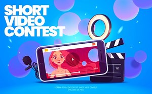 Video tutorial background design | Free Vector