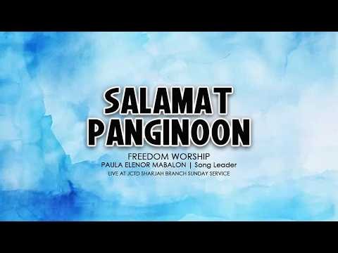 SALAMAT PANGINOON with LYRICS by Paula Elenor Mabalon - Freedom Worship