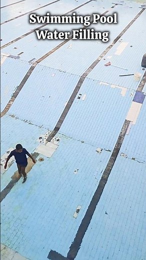 Deep Swimming Pool Water Filling 🌊🏊🏻 #swimming #swim #swimmingtips #swimmingpool