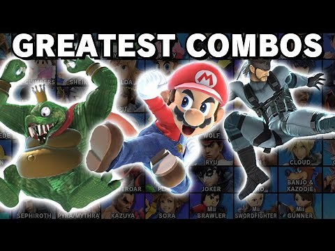 Craziest Custom Combo with EVERY CHARACTER in Smash Ultimate