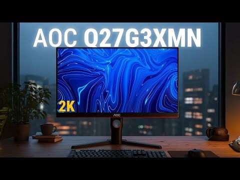 AOC Q27G3XMN Review 🎮 27” QHD Mini-LED Gaming Monitor | 180Hz HDR 1000
