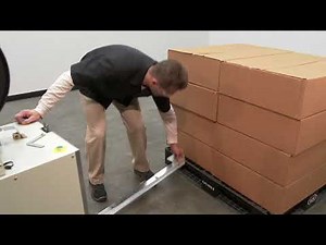 Vestil Semi-Automatic Pallet Probe Strapping Machine