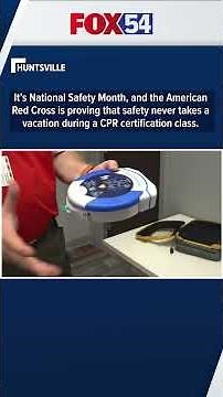 National Safety Month - American Red Cross CPR training