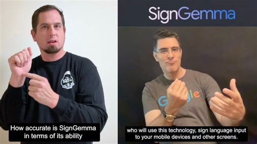 95K views · 1.7K reactions | Deaf News: Interview with Google's Sam Sepah on SignGemma, an upcoming ASL-to-text AI model | The Daily Moth | Facebook