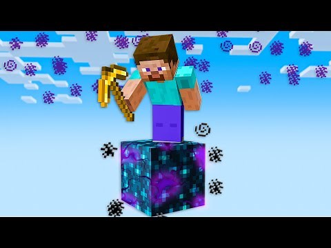 Minecraft, But It's On 1 Immortal Block