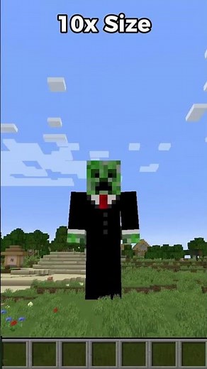 10x Size in Minecraft