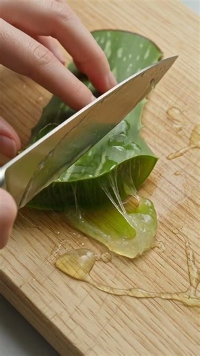 Aloe Vera Cutting ASMR | Satisfying Crunch & Squishy Gel Sounds