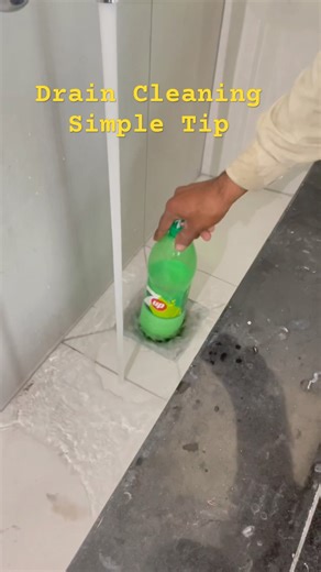 clogged drainage solutions -plumbing hacks #drainage #hacks