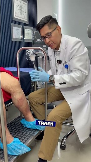 Varicose veins complicated by sclerotherapy without a complete evaluation #varicoseveins #varicos...