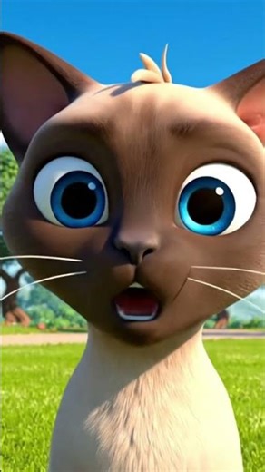 “Dog Turns Into a Cat! Magical Cartoon Transformation 🪄🐶→🐱” #aishorts #funny
