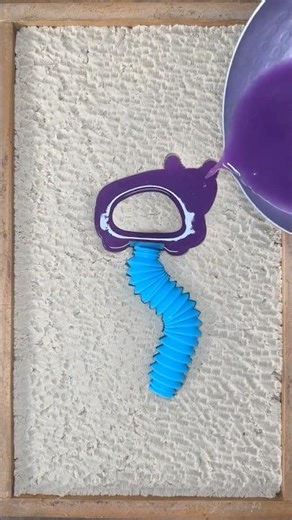 Creative DIY Snail Candle 🐌 | Sand Mold & Pop Tube Art #diy #candlecraft #art #craft